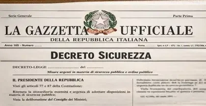 decreto sicurezza 2026