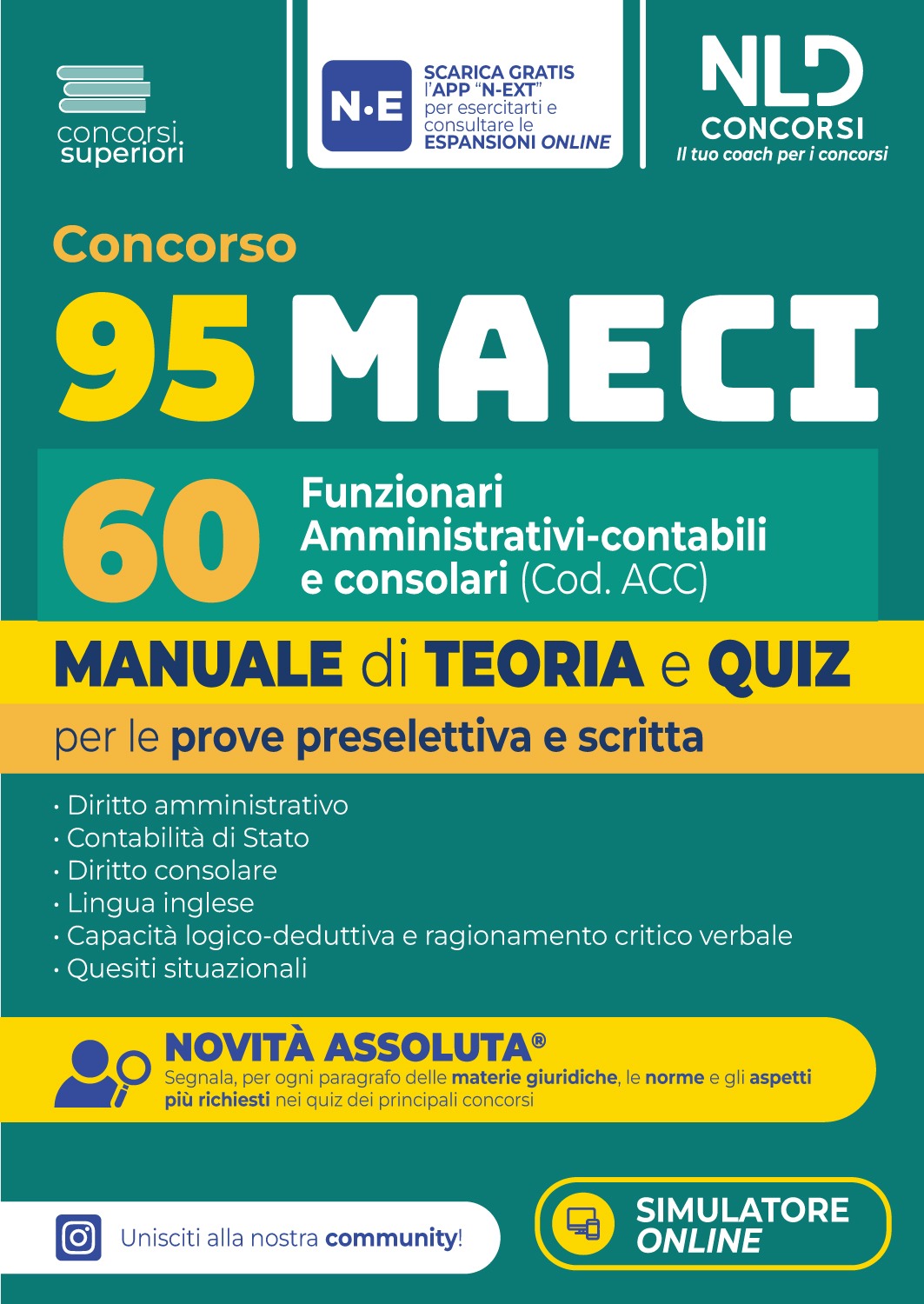 concorso MAECI funzionari 2026