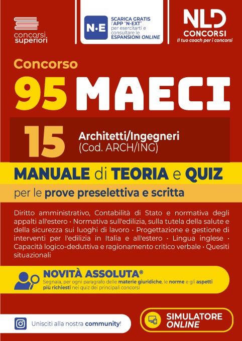 concorso MAECI funzionari 2026