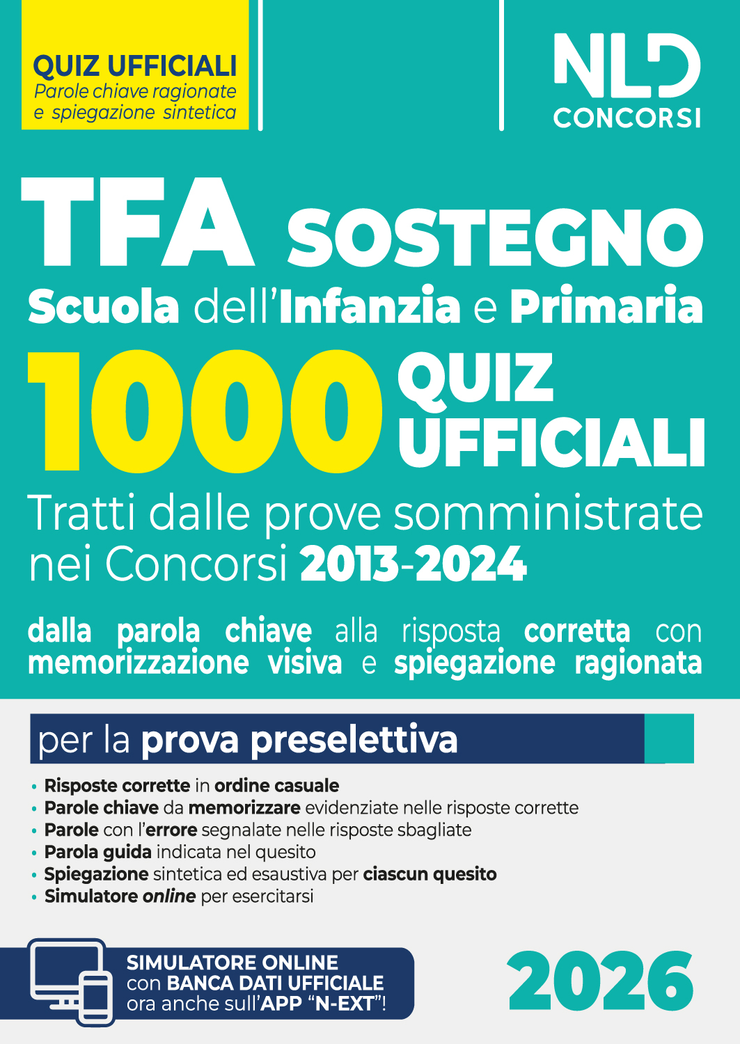 TFA sostegno XI ciclo 2026