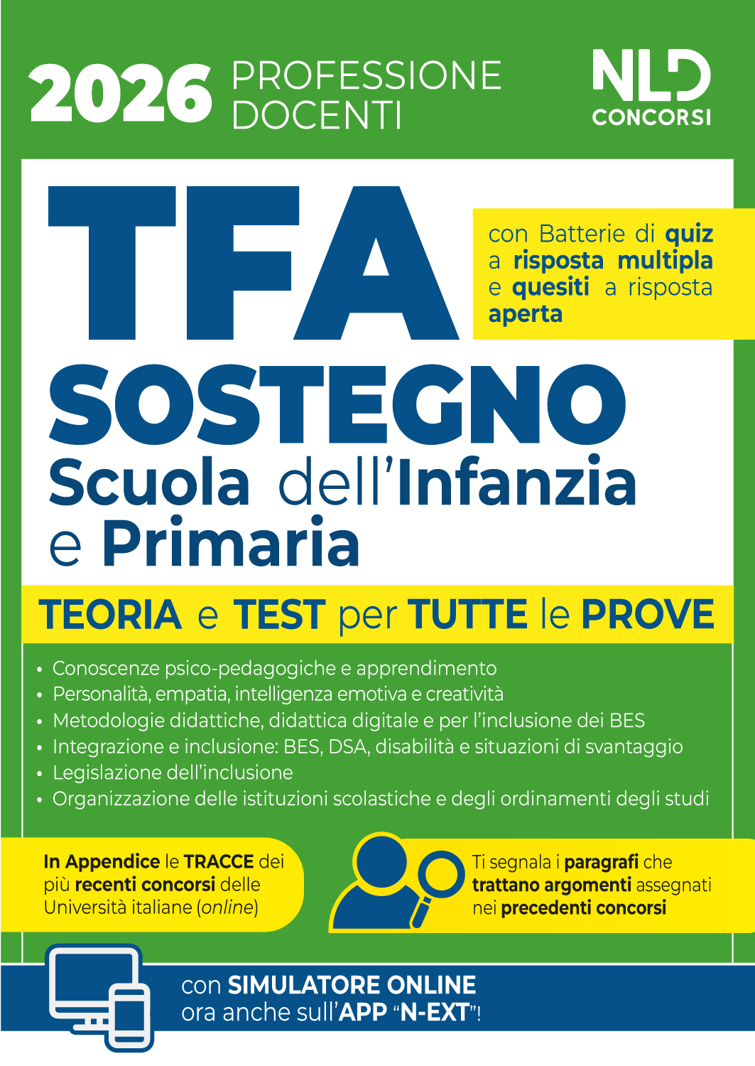 TFA sostegno XI ciclo 2026