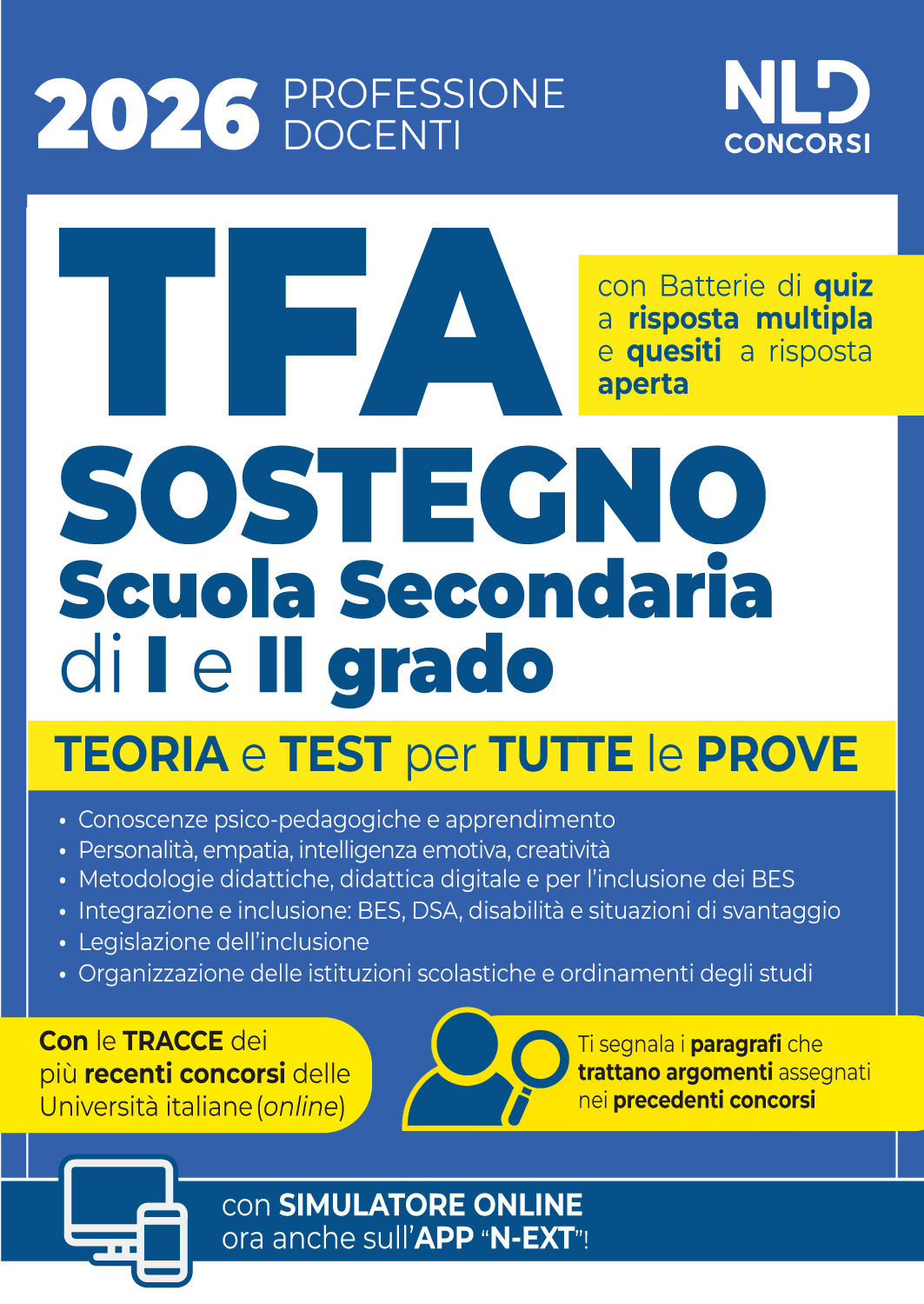 TFA sostegno XI ciclo 2026