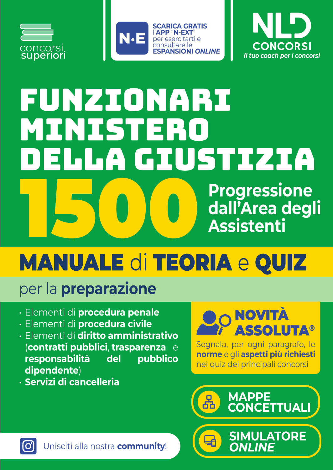 progressione verticale ministero giustizia 2026