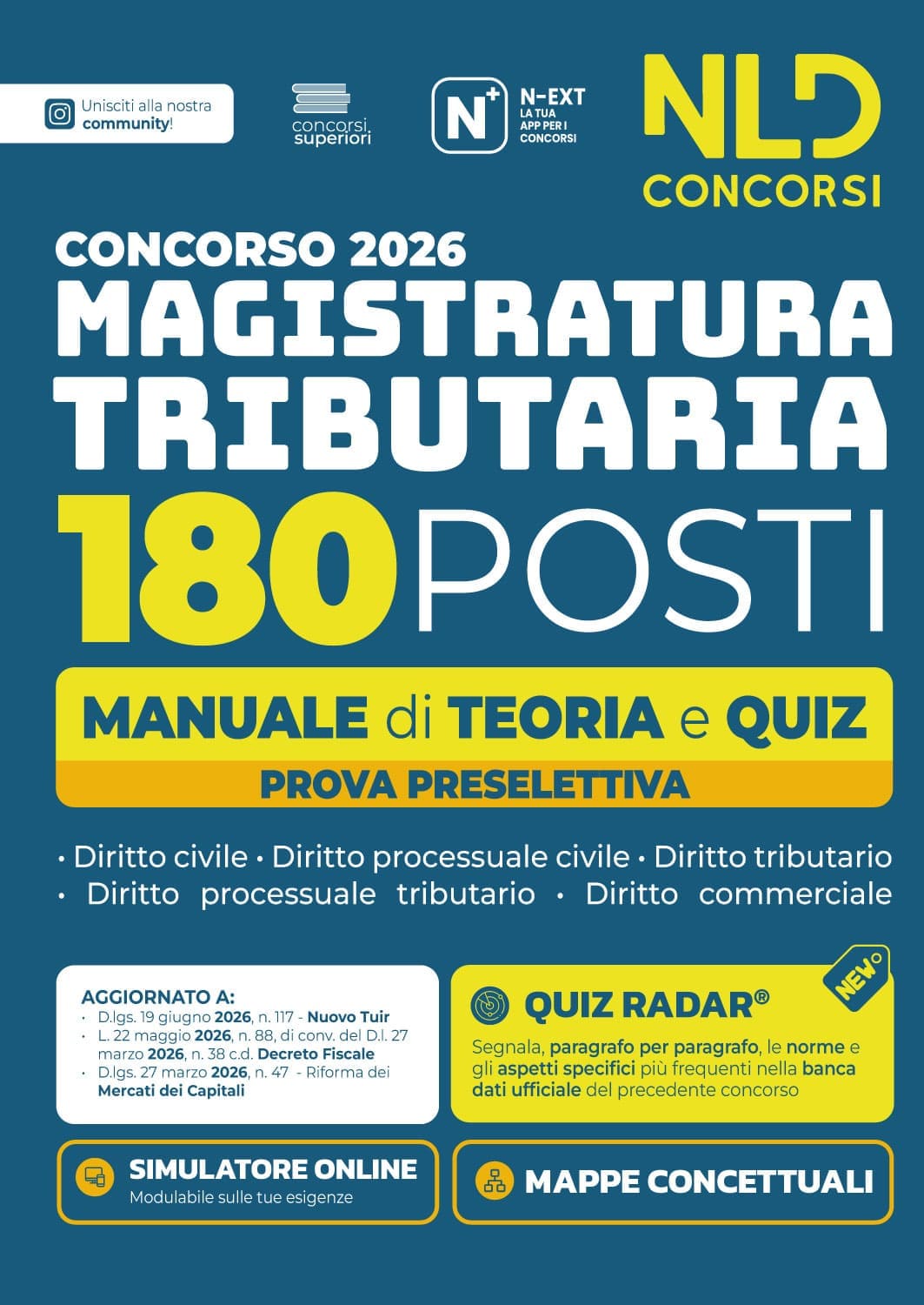 concorso magistratura tributaria 2026